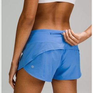 Lululemon Speed Up Low Rise Lined Shorts
